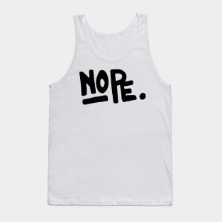 Nope Tank Top